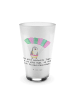Mr. & Mrs. Panda Glas Pinguin Fallschirm springen mit Spruch in Transparent