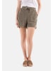 Camel Active Frottee Shorts mit Kordelzug in Khaki