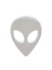 Gemshine Ohrstecker ALIEN UFO in silver coloured