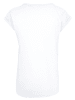 F4NT4STIC Damen T-Shirt PLUS SIZE Ahoi Knut & Jan Hamburg in weiß