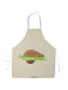 Mr. & Mrs. Panda Schürze Avocado Yoga ohne Spruch in Gelb Pastell