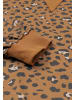 faina Women Hoodie in Brown Leopard