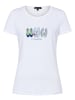 More & More Kurzarmshirt in white