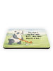 Mr. & Mrs. Panda Magnet Panda Hockey spielen Design mit Spruch in Weiß