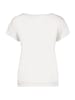 Betty Barclay Basic Shirt mit U-Boot-Ausschnitt in Patch White/Red