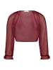Vera Mont Bolero-Jacke mit gekräuseltem Ausschnitt in Deep Dahlia