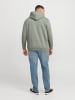 JACK & JONES PLUS Kapuzenpullover in Iceberg Green