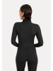 SMILODOX Jacke Half Zip Naveya in Schwarz