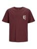 JACK & JONES Junior T-Shirt Baumwolle Jjboye in bitter chocolate