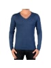 Eleven Paris Pullover „Bapull M“ in Marineblau Blau