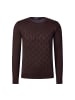 Karl Lagerfeld Langarmshirt 655011 in dunkelbraun
