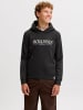 JACK & JONES Junior Kapuzenpullover in Black