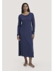 Hessnatur Hessnatur Slub Nachthemd Regular aus TENCEL™ Modal mit Bio-Baumwolle in mitternachtsblau