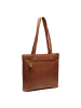 The Chesterfield Brand Alveron Shopper Tasche Leder 33 cm Laptopfach cognac