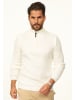 CARISMA Strickpullover - als Weicher Grobstrick Troyer Pulli für Herren in Ecru
