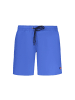 NORWAY 1963 Blaue Polyamid-Badeshorts