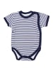 TupTam Baby Jungen Kurzarm Wickelbody 5er Set in grau/weiß