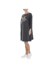 Ital-Design Kleid in Grau