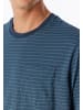 Schiesser Schlafanzug Comfort Essentials in Deep blue