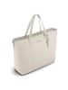 Lazarotti Bologna Leather Shopper Crossbody Tasche Leder 31 cm in cream