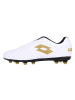 Lotto Fußballschuhe Stadio 700 AGM in 6WX All White/Light Platino