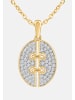 Diamant Exquis Halskette aus 585 Gelbgold mit Diamant