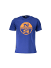 North Sails Blaues Baumwoll-T-Shirt