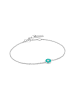Ania Haie Armschmuck Turquoise Enable Disc in silber