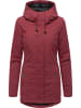 ragwear Winterjacke Monadena Parka YOUMODO in Wine Red