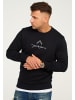 Jack & Jones Sweatshirt - LABO SWEAT CREW NECK Pullover in Black