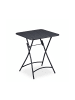 relaxdays Balkontisch in Anthrazit - (B)60 x (H)74 x (T)60 cm