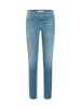 CAMBIO  Slim Fit Jeans für Damen in mittel_blau
