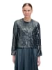 Vera Mont Blouson mit Pailletten in Grey Olive