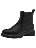 Tamaris Chelsea Boot in BLACK LEATHER