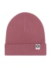 wat? Apparel Beanie Basic Rib Beanie in Hibiscus Rose