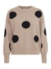 b. young BYOMME DOT JUMPER - regular fit in Humus Mix