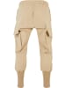 2Y Premium Cargo Trousers in beige