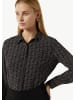 comma Bluse langarm in Schwarz