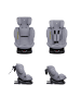 Kikkaboo i-Felix Isofix 40-150cm in grau