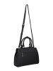 faina Women Handbag in Black Gold