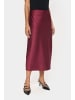 SAINT TROPEZ Rock HafiaSZ Gerade Passform in Burgundy