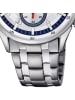 Festina Chronograph-Armbanduhr Festina Timeless Chronograph silber groß (ca. 44mm)