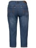 sheego Caprijeans in blue denim