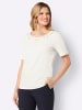 Sieh an! Kurzarm-Shirt in ecru