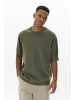 Matinique Strickpullover MAtrivolt Gerade Passform in Light Army