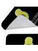Mr. & Mrs. Panda Badematte Avocado Kern mit Spruch in Schwarz