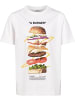 Mister Tee Shirt "Kids A Burger Tee" in Weiß