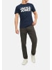 Jack & Jones T-Shirt Corp in Weiß / blau / grün