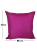 JACK Outdoor Dekokissen 45x45cm inkl. XXL Füllung in Beere