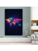 OnlyWow Leinwand Bilder Multicolor